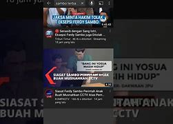 Situs Situs Sambo Di Indonesia Terbaru Hari Ini Live Stream